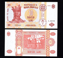 MOLDOVA P-10a  10 Lei  1994  -C.0018-  UNC  NEUF  SIN CIRCULAR - Moldavië