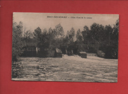 CPA  -  Bray Sur Somme - Chute D'eau De La Somme - Bray Sur Somme