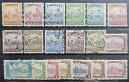 HUNGARY 1916-18 - MLH/canceled - Sc# 108-126 - Complete Set! - Gebraucht