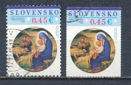 °°° SLOVENSKO - Y&T N°676/77 - 2015 °°° - Usados