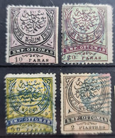 OTTOMAN EMPIRE 1876 - Canceled - Sc# 53-56 - Gebraucht