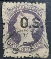 SOUTH AUSTRALIA 1870 - Canceled - Sc# O16 - Official - Used Stamps