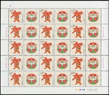 China 2014 Personalized Stamp Series No.35— Congratulation Stamp Full Sheet MNH - Blocks & Kleinbögen