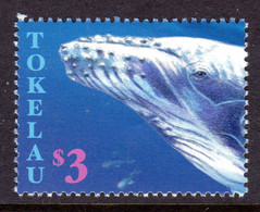 TOKELAU - 1997 $3 HUMPBACK WHALE STAMP FINE MNH ** SG EX-MS683 - Tokelau