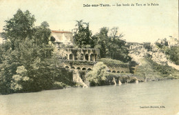 81 - Lisle Sur Tarn - Les Bords Du Tarn Et La Palais - Lisle Sur Tarn