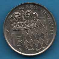 MONACO 1 FRANC 1974 KM# 140 RAINIER III PRINCE DE MONACO - 1960-2001 Nouveaux Francs