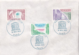 A21872 - Premier Jour UNESCO Paris Cover Envelope Unused 1980 Stamp France Goree Senegal La Maison Des Esclaves Pakistan - UNESCO