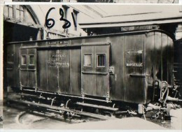 CP Du Museon Di Rodo - N° 631 - PLM Wagon Allège Postale - N° 631 - Matériel