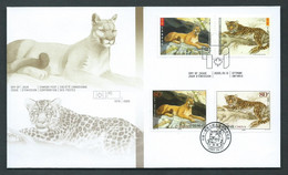 Canada  FDC - Big Cats - Joint Issue With People's Republic Of China - 2001-2010