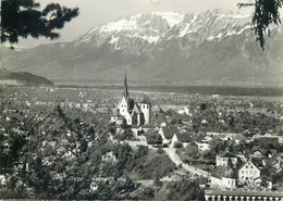 Austria Postcard Rankweil Voralberg Village Scene Church 1961 - Rankweil