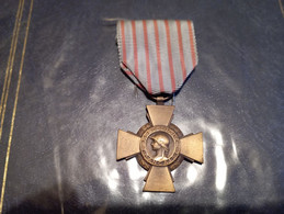 Médaille Croix Du Combattant - Altri & Non Classificati