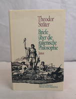 Briefe über Die Italienische Philosophie. - Filosofia