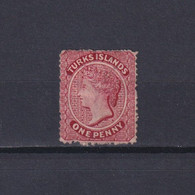 TURKS ISLANDS 1889, SG #63, Wmk Crown CA, Perf 14, Queen Victoria, Used - Turks And Caicos