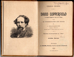David Copperfield Abridged For Schools * C.H Dickens * Copyright By Henri Didier 1935 - 1900-1949