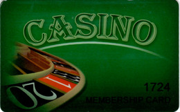 Casino Membership Card : Bulgarie ? (pas Bon état) - Cartes De Casino