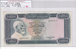 LIBIA 10 DINARS 1972 P37 - Libye