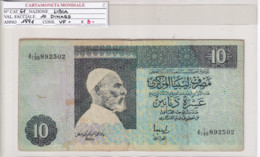 LIBIA 10 DINARS 1991 P61 - Libyen