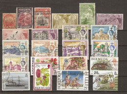 Bermudes, Bermuda - Petit Lot De 22 Timbres° - Vrac (max 999 Timbres)