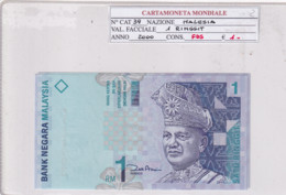 MALESIA 1 RINGGIT 2000 P39 - Malaysia