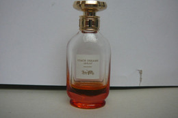 COACH" COACH DREAMS SUNSET" PRESQUE  VIDE   LIRE ET VOIR!! - Miniature Bottles (empty)