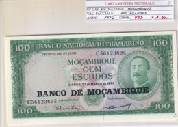MOZAMBICO 100 ESCUDOS 1976 P117 - Mozambique