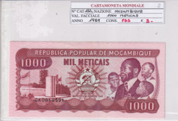 MOZAMBICO 1000 METICAIS 1989 P132C - Mozambique