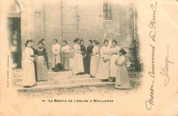 Maillanne * Maillane * La Sortie De L'église , Jour De Messe - Autres & Non Classés