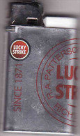 Briquet Djeep,Made In France, Lucky Strike, R.A.Patterson Tabacco,lighter, Feuerzeug,Accendino, Encendedor - Autres & Non Classés