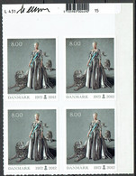 Martin Mörck. Denmark 2012.  40 Anniv Regency Queen Margrethe II. Michel 1692, Plate Block  MNH. Signed. - Blocks & Sheetlets
