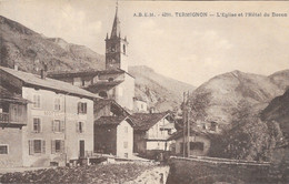 Termignon (Val Cenis, Savoie) L'Eglise Et L'Hôtel Du Doron - Cartes A.B.E.M. N° 4291 Non Circulée - Val Cenis