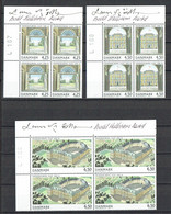 Lars Sjööblom. Denmark 2004. 300 Anniv. Castle Frederiksberg.  Michel 1371-1373 MNH. Signed. - Blocks & Sheetlets