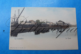 La Louviere Le Canal  Usine Vanpreat-Bois De Construction.  Chemin De Fer Kanaal Binnenvaartt Nels S 4 , N° 30 & 37 - La Louviere