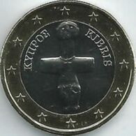 Cyprus   2022      1 Euro    UNC Uit De Rol  UNC Du Rouleaux  !! - Cyprus