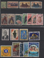 LOT 554 -  NOUVELLE CALEDONIE   LOT DE TIMBRES OBLITERES- Cote 73,00 € - Collezioni & Lotti