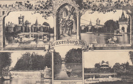 C396) LAXENBURG - NÖ - Franzensburg Oberfuhr - Wasserfall - Römerbrücke U. Kaprfenteich ALT 1914 - Laxenburg