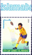 SPORTS-BADMINTON-9th SAF GAMES-PAKISTAN-2004-MNH-B9-564 - Badminton