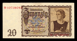 Alemania Germany 20 Reichsmark 1939 Pick 185 (1) MBC+/EBC VF+/XF - 20 Reichsmark