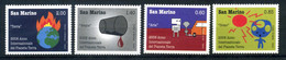 2008 SAN MARINO SET MNH ** 2174/2177 Anno Internazionale Del Pianeta Terra - Nuovi