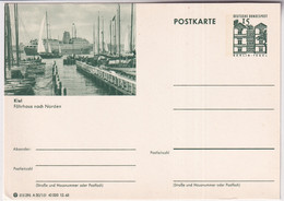 BRD Ganzsache - Schiffahrt: Segelschiffe, Boote - Expédition: Voiliers, Bateaux - Shipping: Sailing Ships, Boats - Marittimi