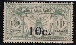 Nouvelles Hébrides N°61 - Neuf * Avec Charnière - TB - Nuevos