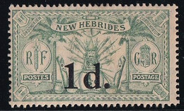 Nouvelles Hébrides N°77 - Neuf * Avec Charnière - TB - Unused Stamps