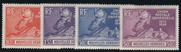 Nouvelles Hébrides N°136/139 - Neuf * Avec Charnière - TB - Unused Stamps