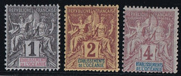 Océanie N°1/3 - Neuf * Avec Charnière - TB - Unused Stamps