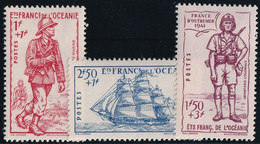 Océanie N°135/137 - Neuf * Avec Charnière - TB - Unused Stamps