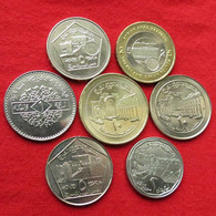 Syria  Set 1 2 5 5 10 10 25 Pounds 1996 2003 - Syrie