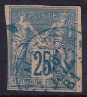 COLONIES FRANCAISES 1872-77 - Canceled - YT 35 - Sage