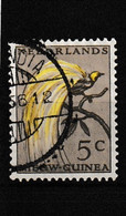 MiNr. 26 Niederländisch-Neuguinea 1954, 15. Jan./1958, 1. Sept. Freimarken: Paradiesvogel. RaTdr.; Gez. K 12:12.  S - Niederländisch-Neuguinea