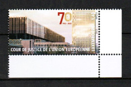 LUXEMBOURG,LUXEMBURG,2022,COUR DE JUSTICE , POSTFRISCH,DEZEMBERAUSGABE - Unused Stamps