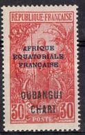 Oubangui Timbre Poste N°52** Neuf Sans Charnière TB Cote 1€50 - Neufs