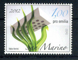 2012 SAN MARINO SET MNH ** 2373 Terre Emiliane Colpite Dal Sisma - Neufs